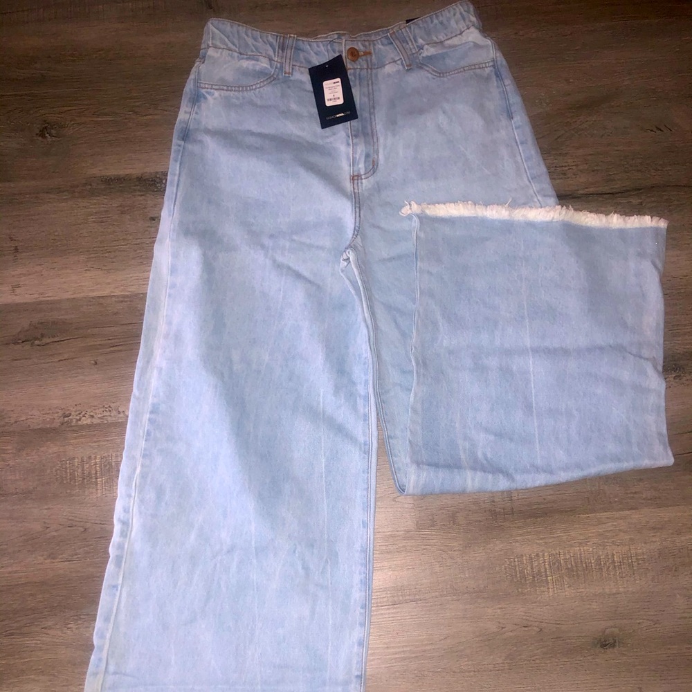 Wide leg jeans
